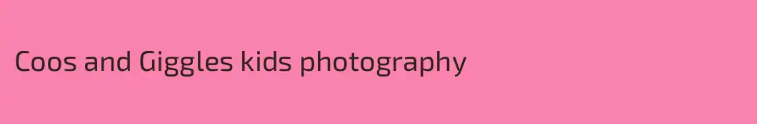 Coos and Giggles kids photography
